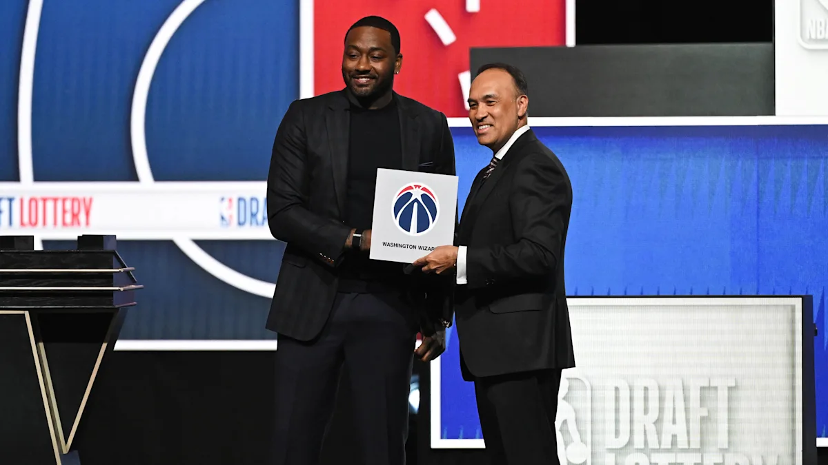 牆壁哥代表巫師抽中狀元籤(photo：NBA)/金享娛樂城